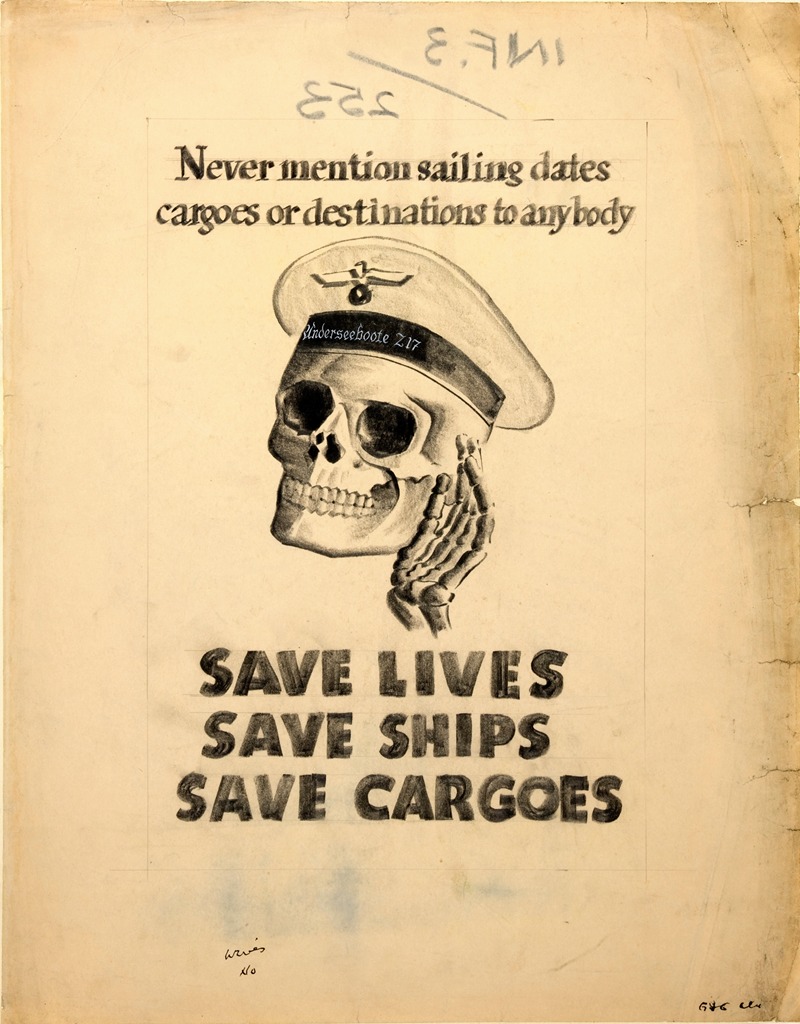 Anonymous - Never mention sailing dates, cargoes or destinations to anybody. Save lives, save ships, save cargoes