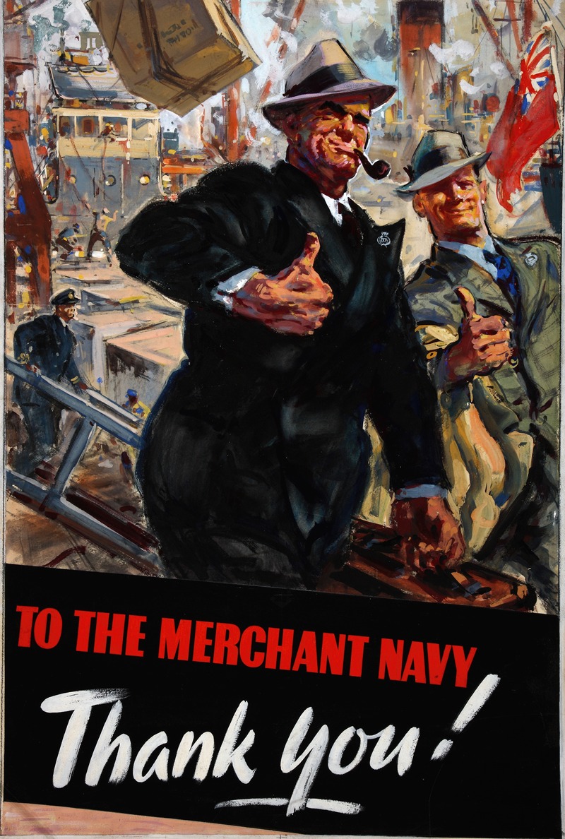 Anonymous - To the Merchant Navy – Thank you!