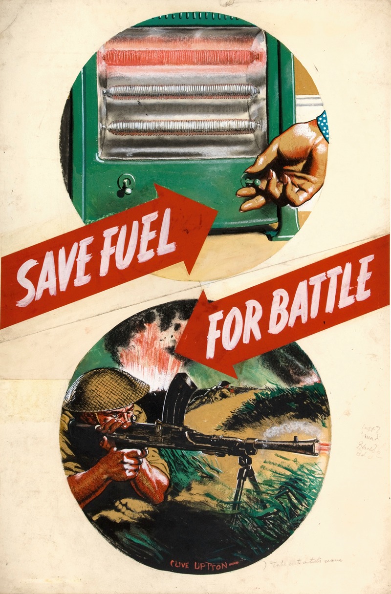 Clive Uptton - Save fuel for battle