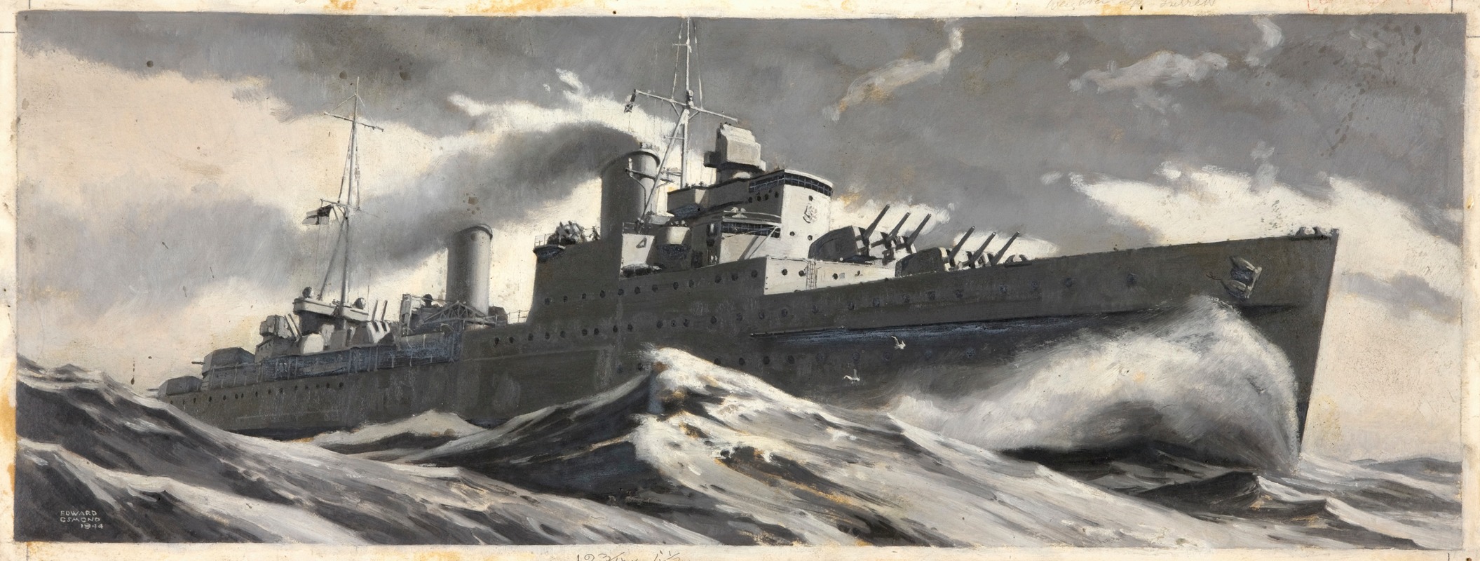 Edward Osmond - British Cruiser