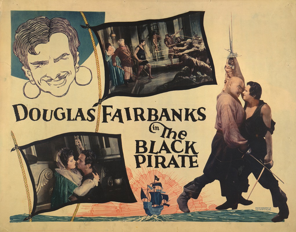 Anonymous - Douglas Fairbanks in The black pirate