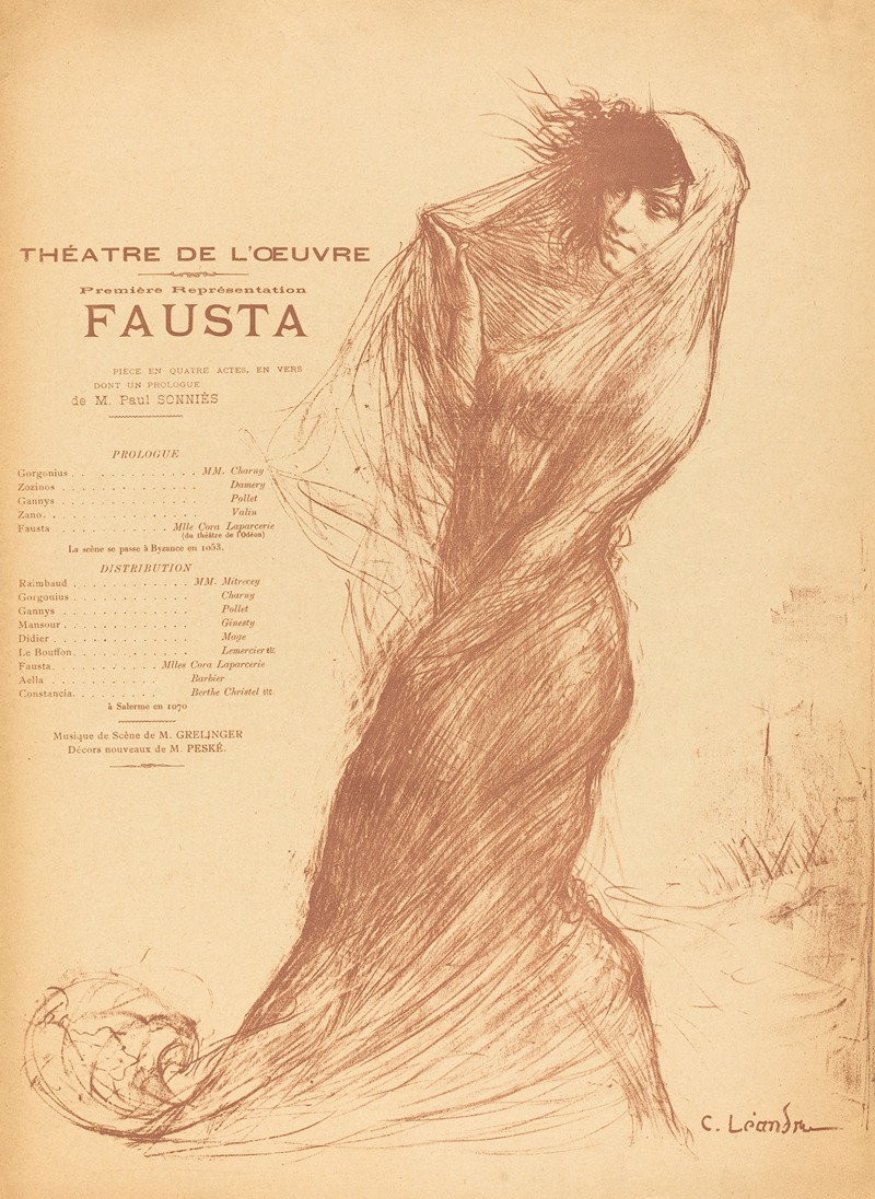 Charles-Lucien Léandre - Fausta