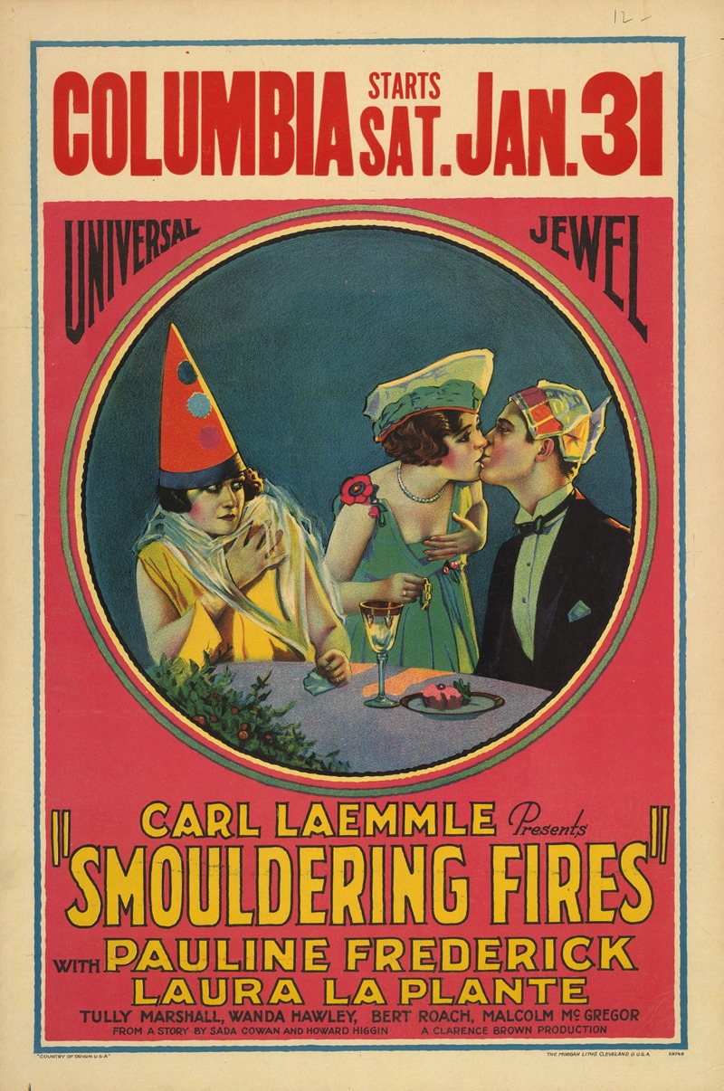 Morgan Litho Co. - Smouldering fires