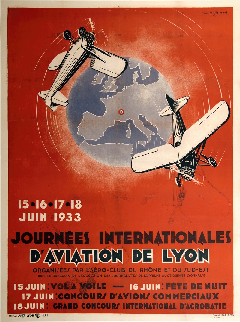 A. Salard - Journées internationales d’aviation de Lyon