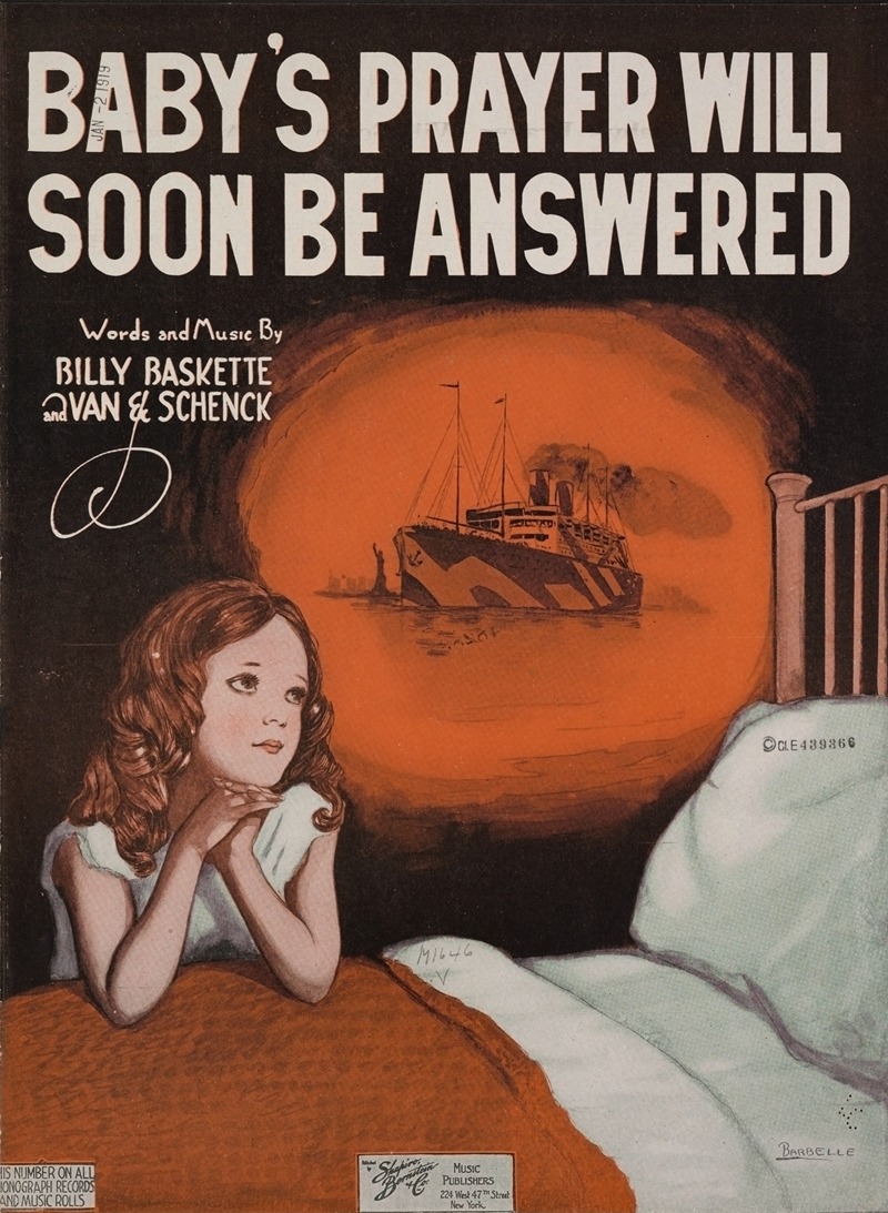 Albert Wilfred Barbelle - Baby’s Prayer Will Soon Be Answered