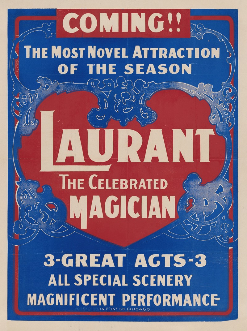 Anonymous - Laurant the Celebrated Magician