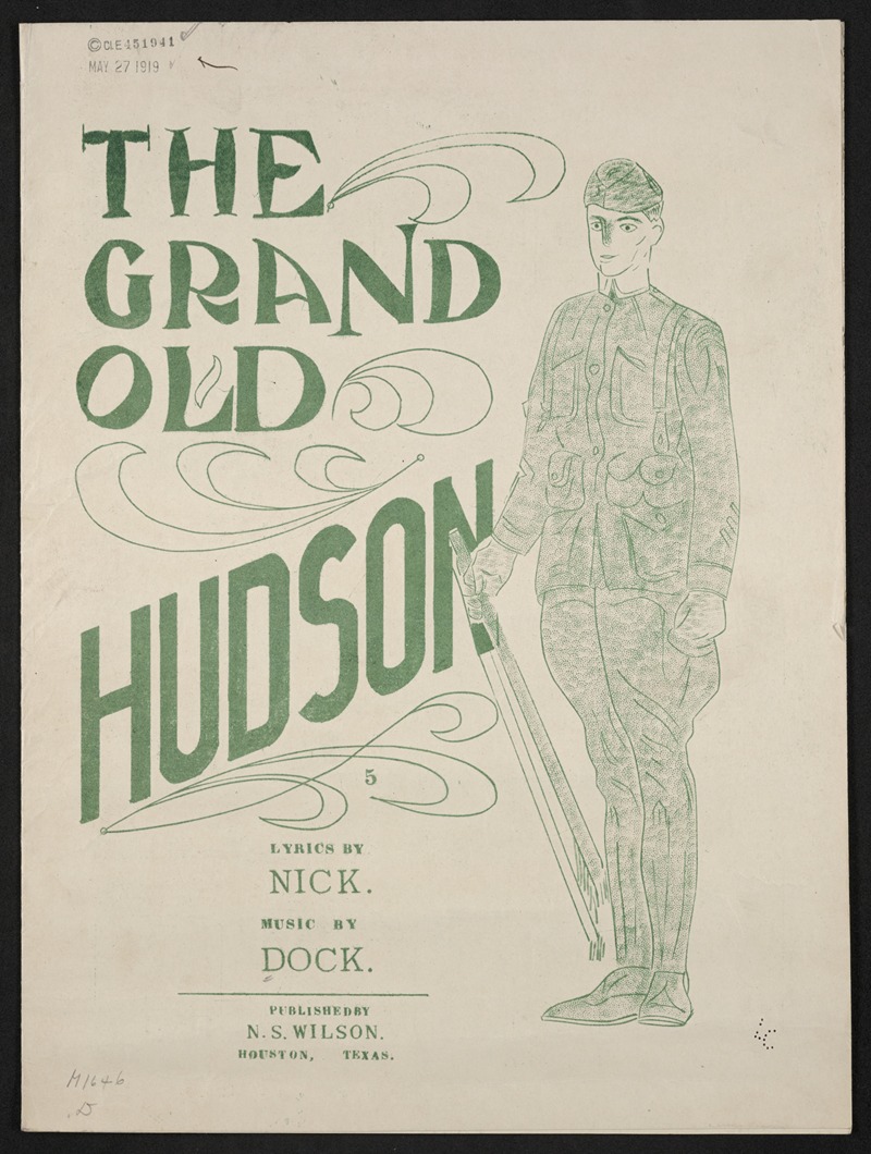 Anonymous - The grand old Hudson