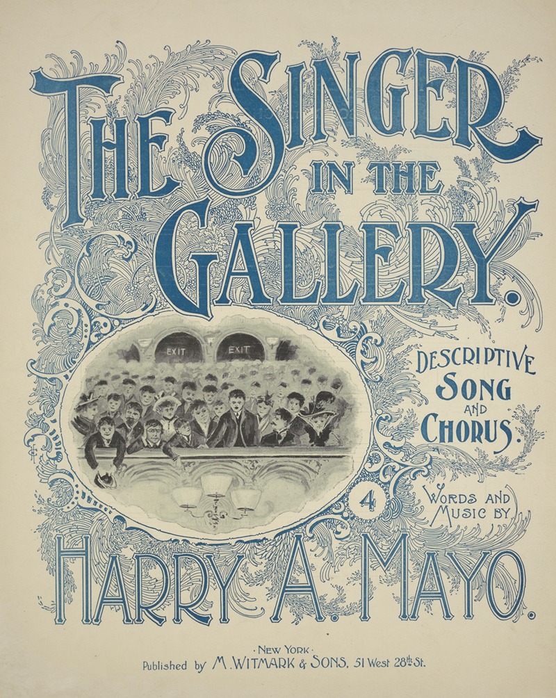 Anonymous - The singer in the gallery