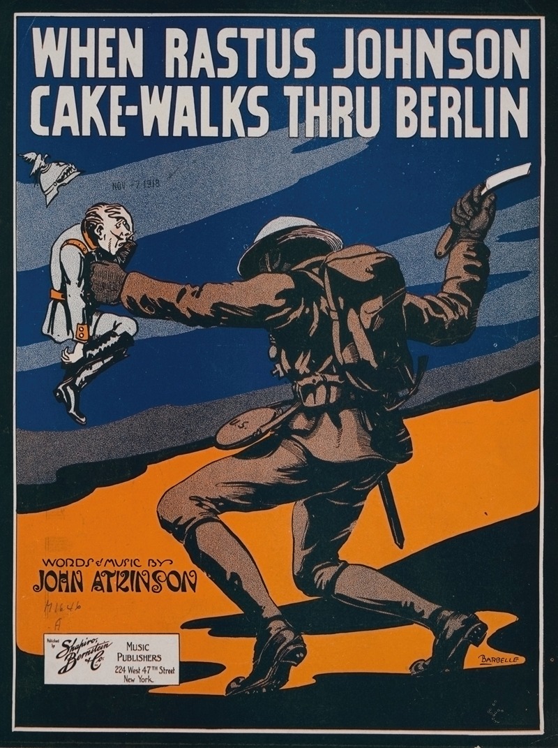 Anonymous - When Rastus Johnson cake-walks thru Berlin