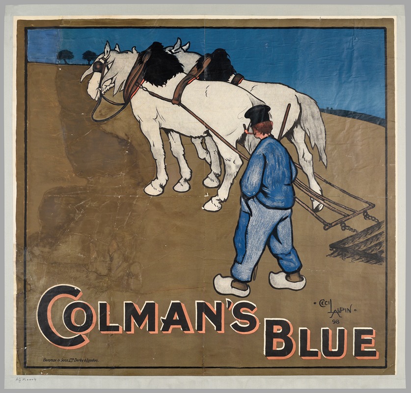 Cecil Charles Windsor Aldin - Colman’s blue