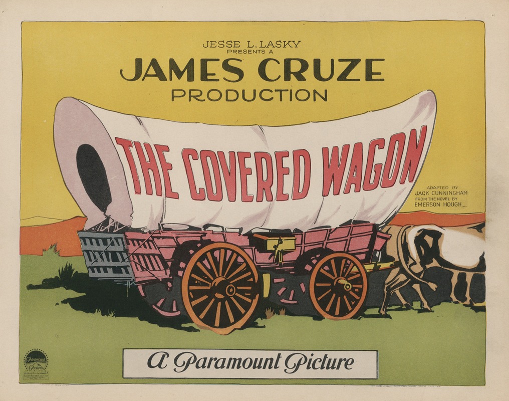 James Cruze - The covered wagon