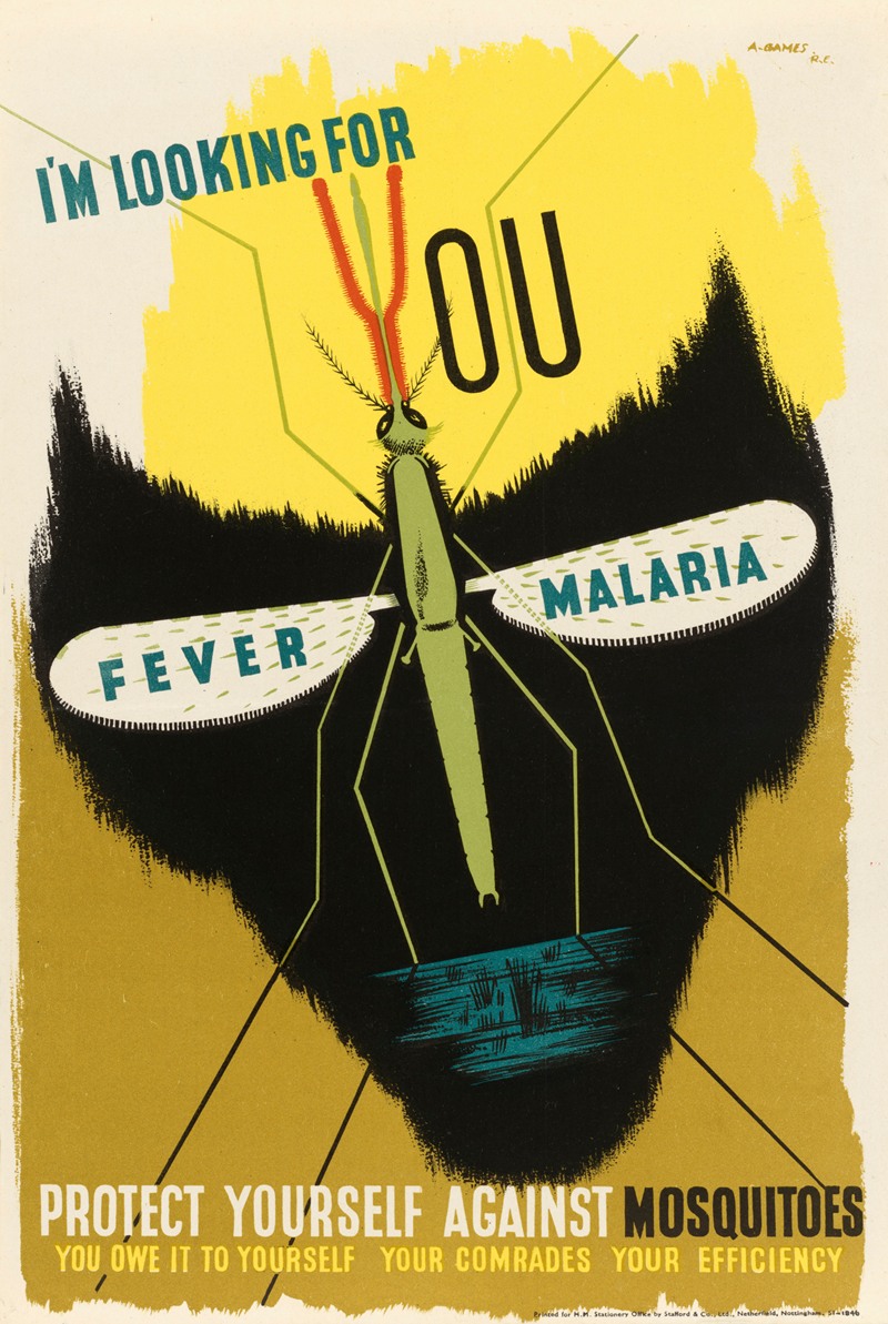 Abram Games - I’m Looking for You – Fever – Malaria
