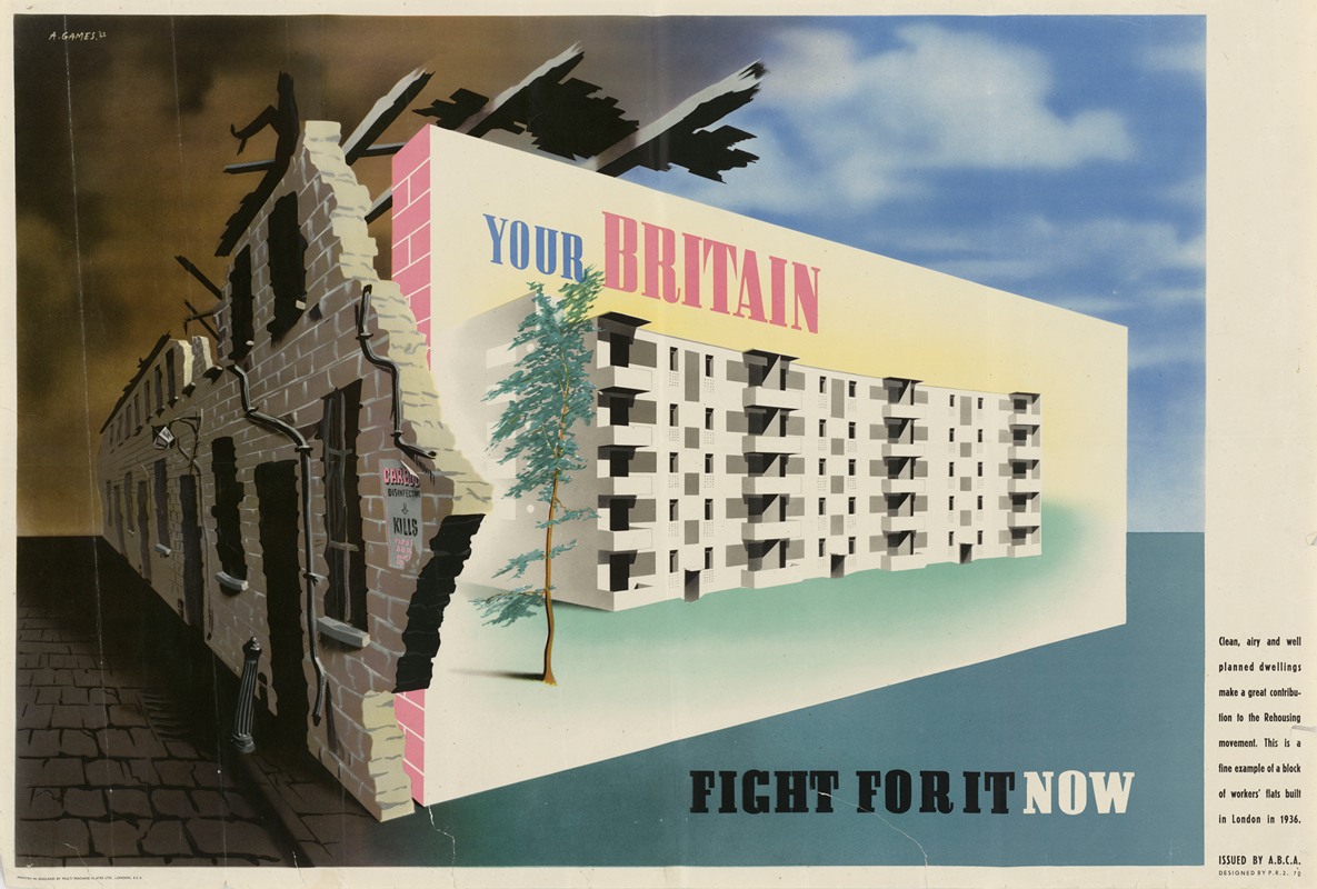 Abram Games - Your Britain – Fight For it Now