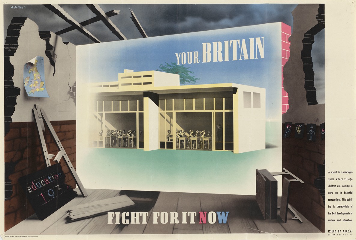 Abram Games - Your Britain – Fight For it Now