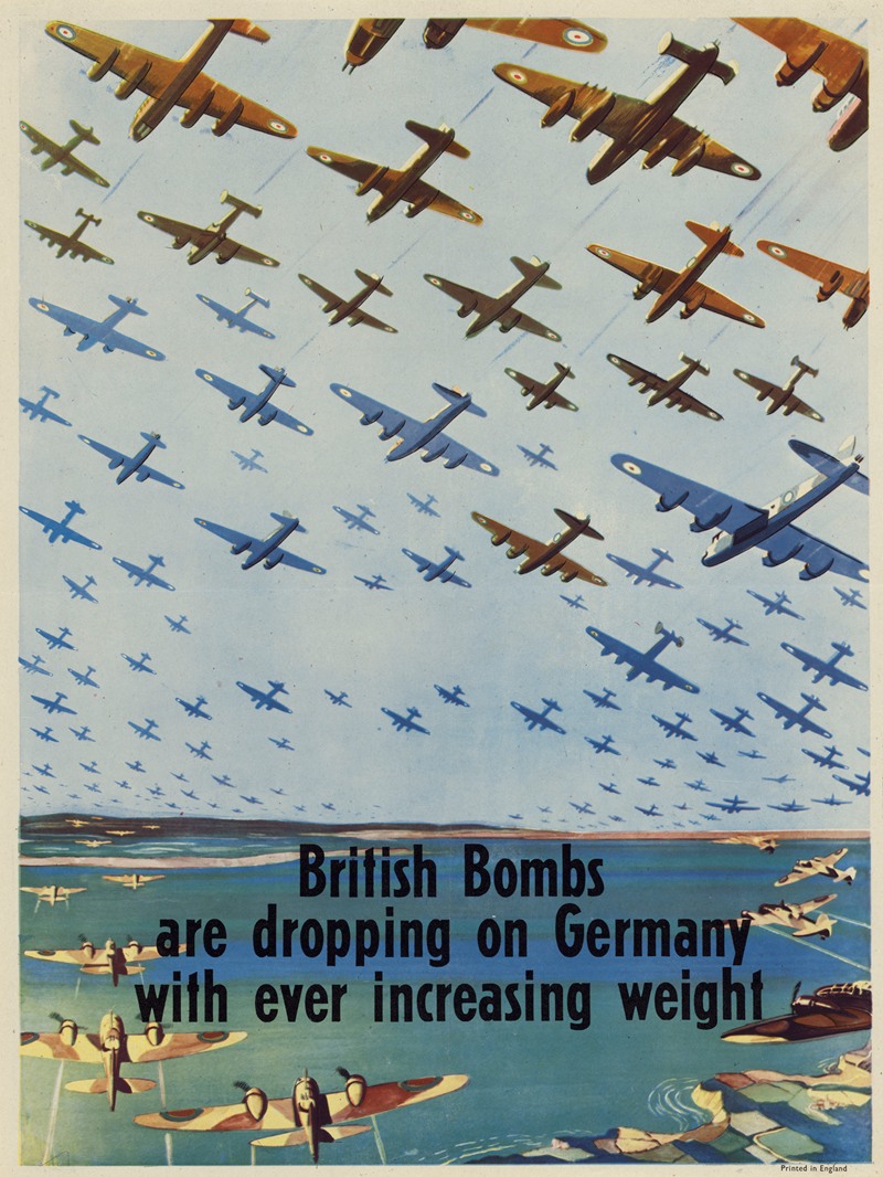 Anonymous - British Bombs are Dropping on Germany With Ever Increasing Weight