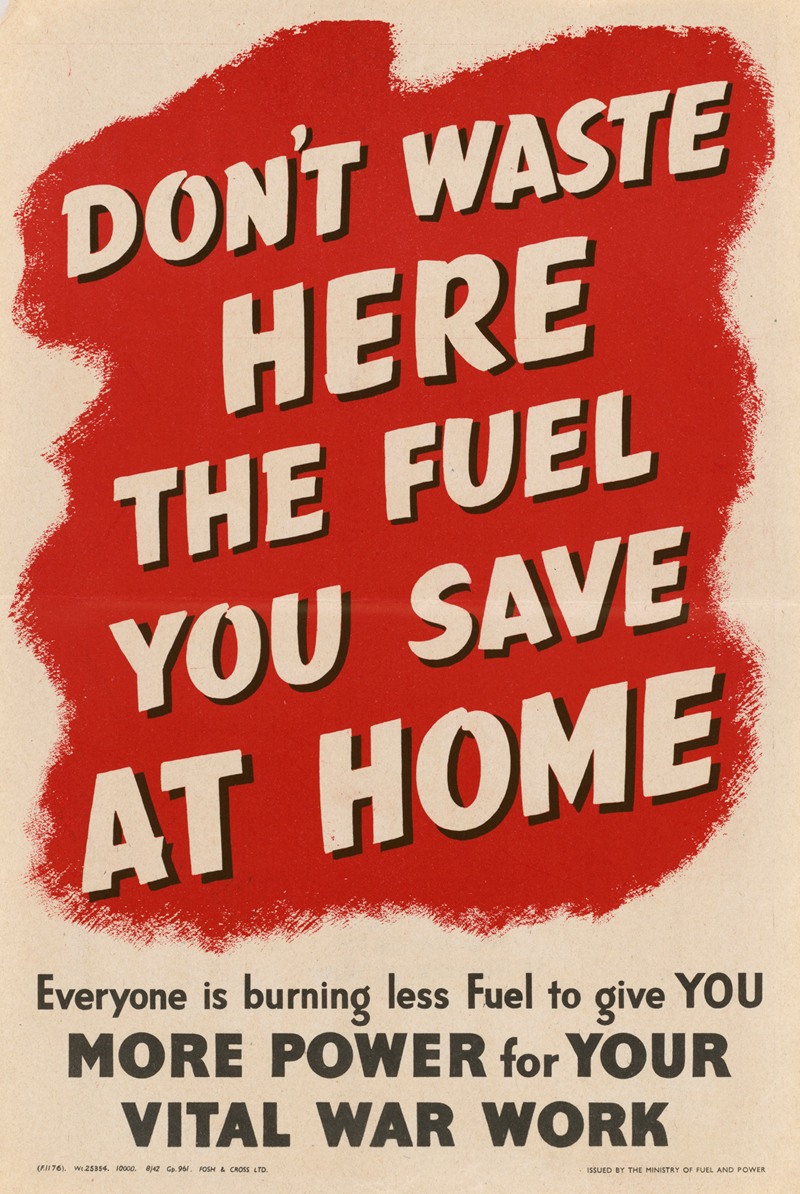 Anonymous - Don’t Waste Here the Fuel You Save at Home