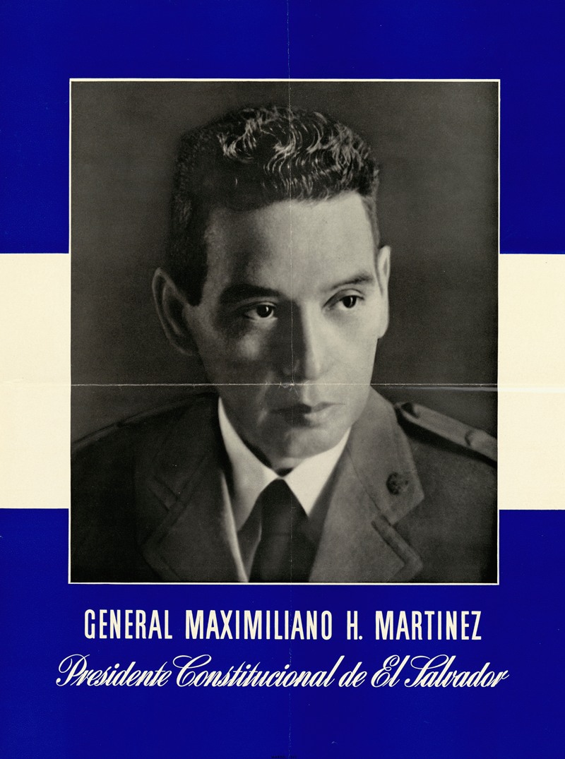 Anonymous - General Maximiliano H. Martinez