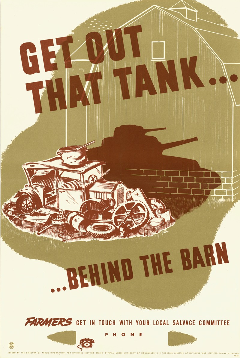 Anonymous - Get Out That Tank…Behind the Barn