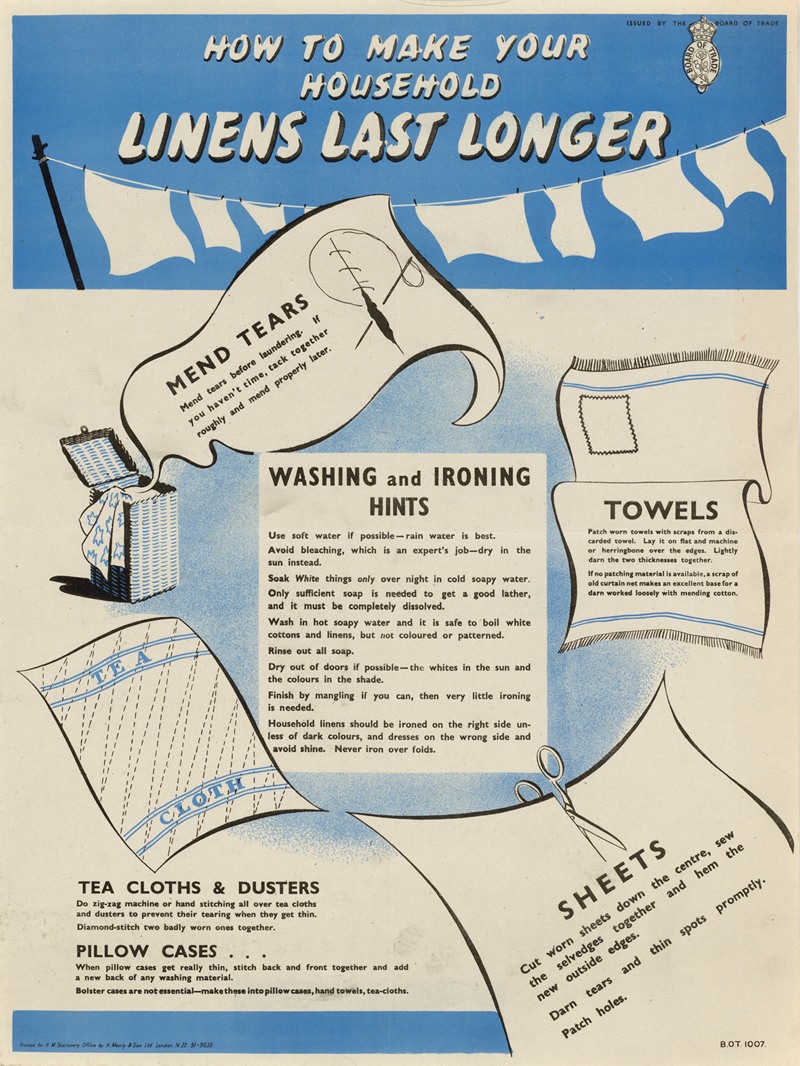 Anonymous - How to Make Your Household Linens Last Longer