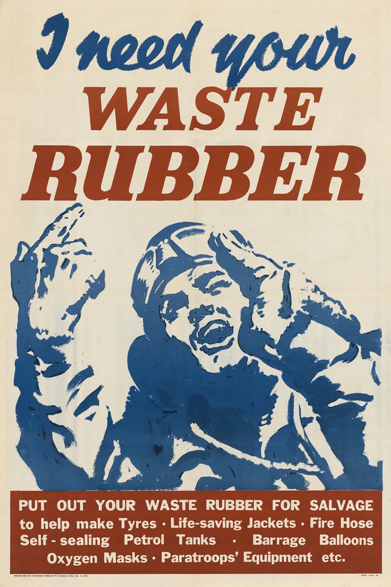 Anonymous - I Need Your Waste Rubber