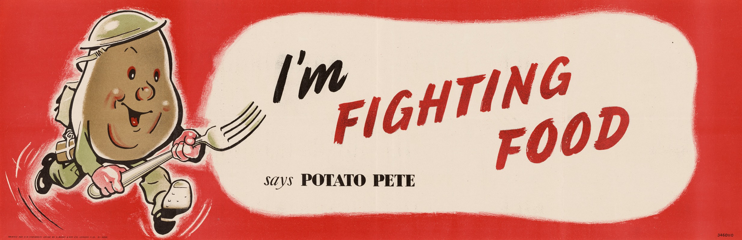 Anonymous - I’m Fighting Food Says Potato Pete