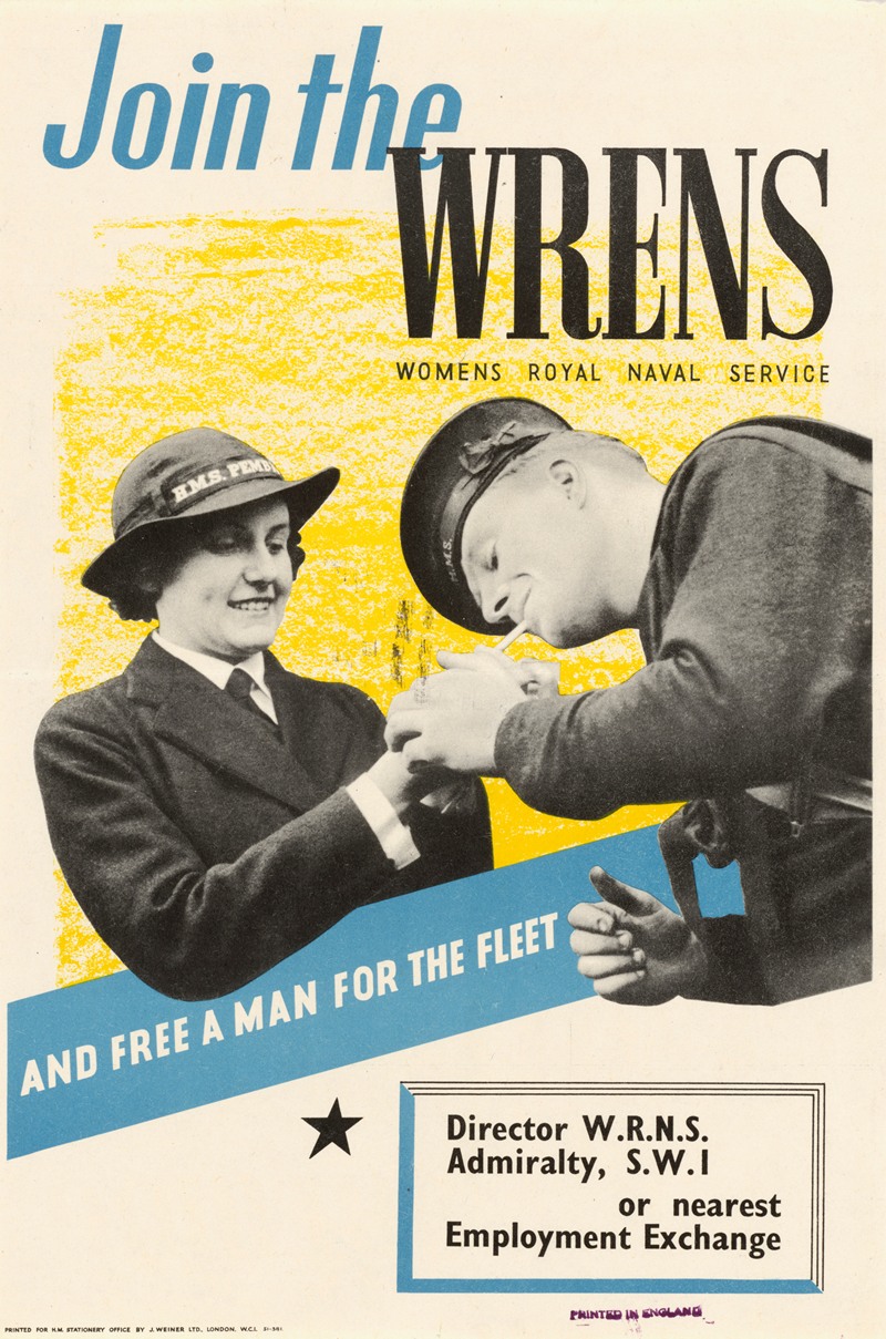 Anonymous - Join the Wrens – Women’s Royal Naval Service