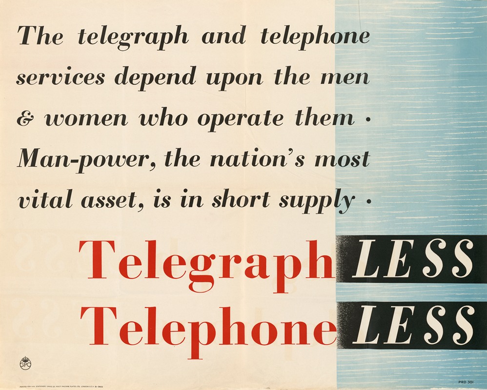Anonymous - Telegraph Less – Telephone Less