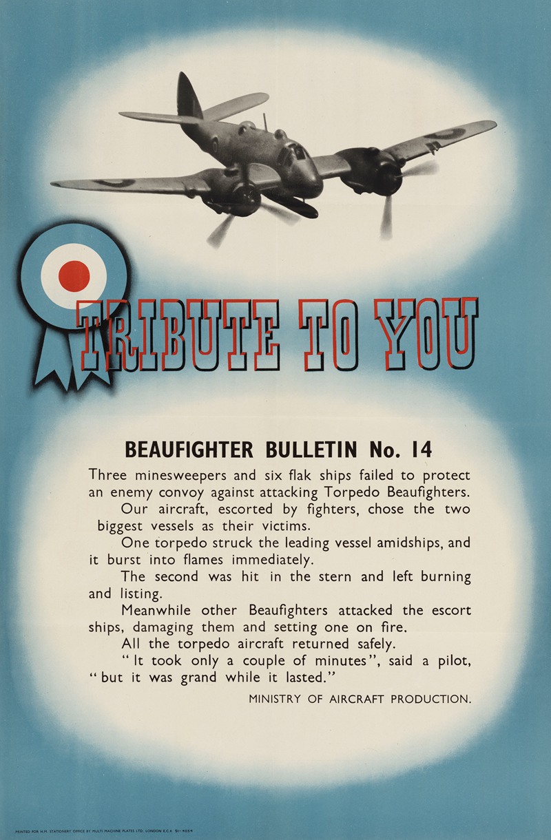Anonymous - Tribute to You – Beaufighter Bulletin No. 14