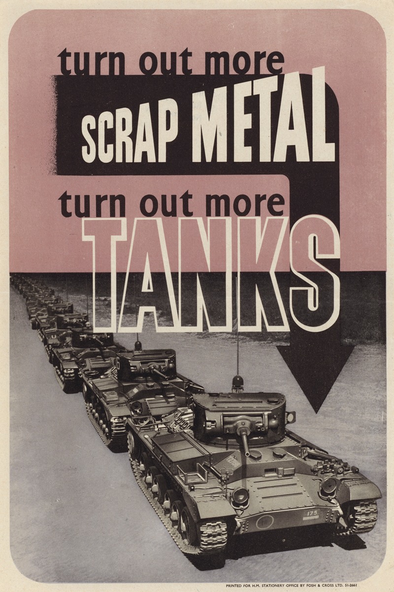 Anonymous - Turn out More Scrap Metal Turn out More Tanks