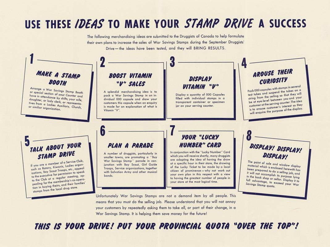 Anonymous - Use These Ideas to Make Your Stamp Drive a Success