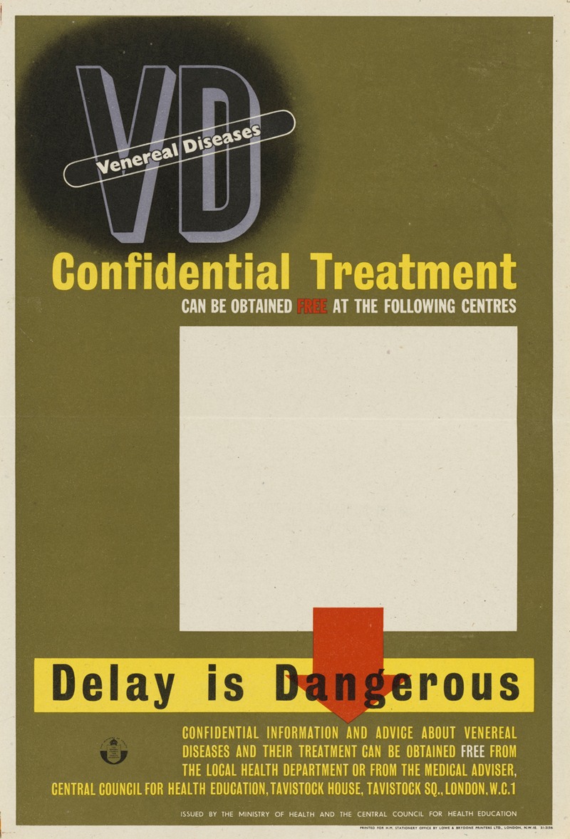 Anonymous - Venereal Diseases – Confidential Treatment