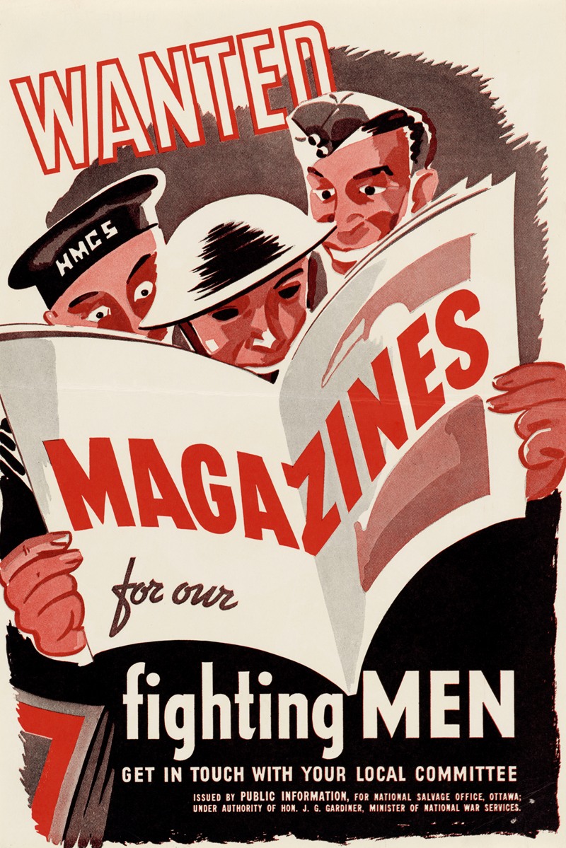 Anonymous - Wanted: Magazines for our fighting Men