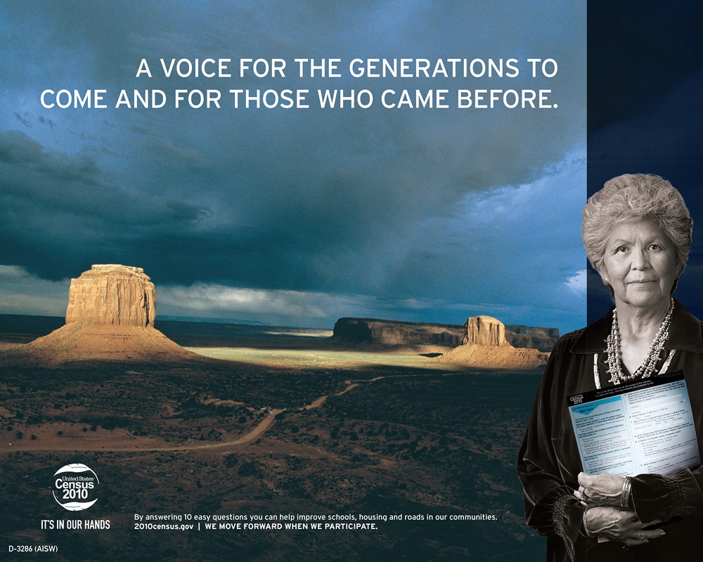 Bureau of the Census - American Indian Southwest Awareness Poster