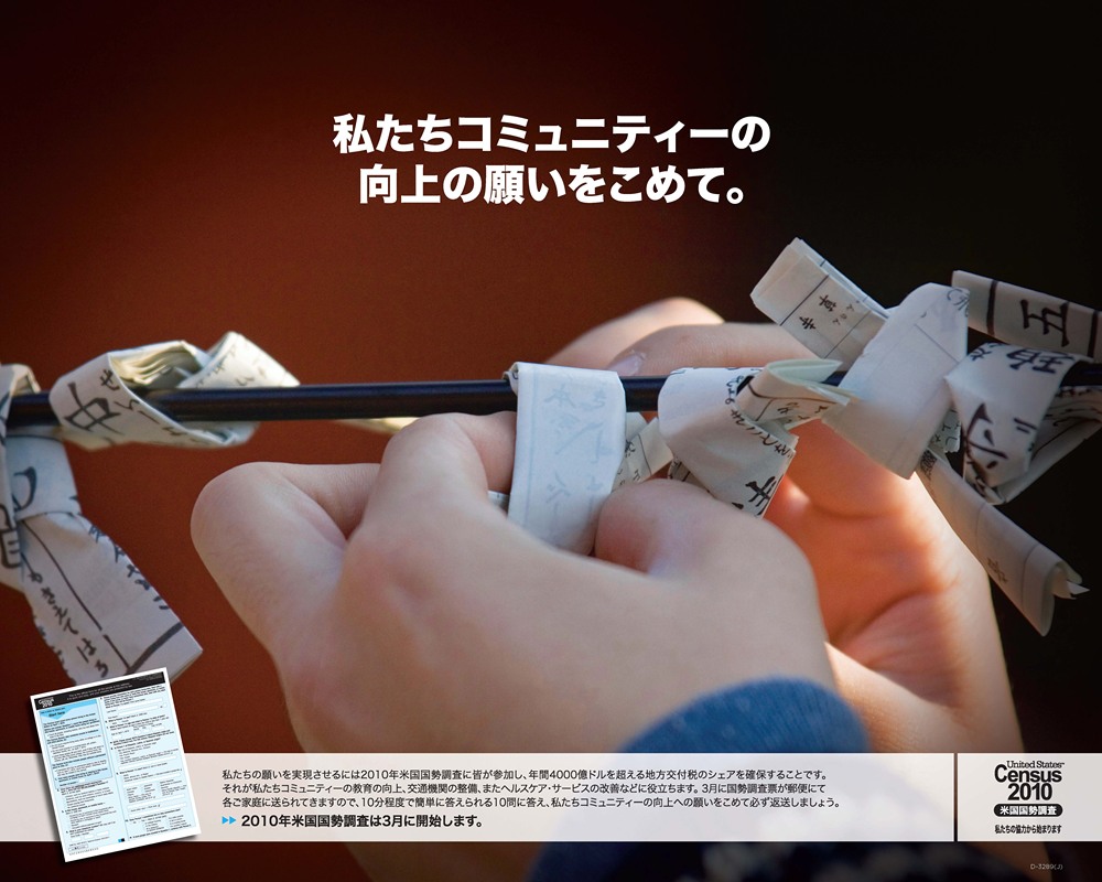 Bureau of the Census - Japanese Awareness Poster