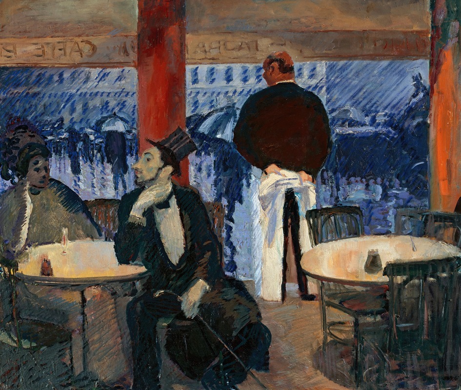 Albert Weisgerber - Parisian Café