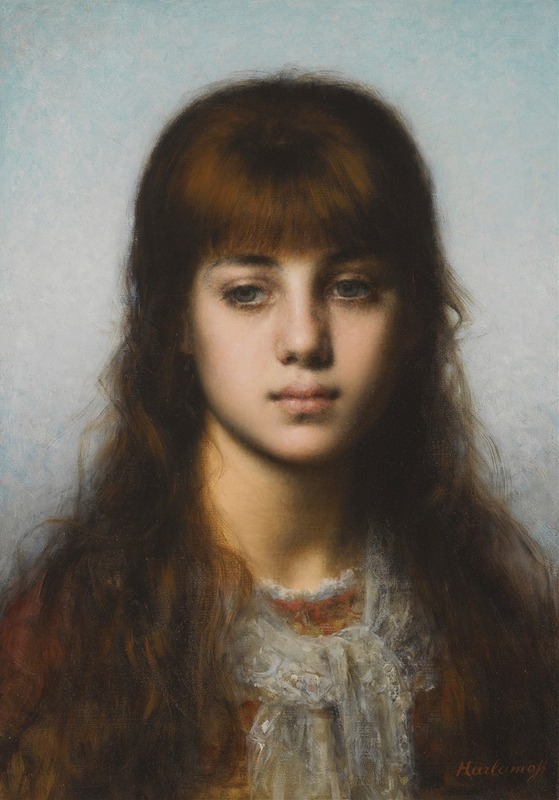 Alexei Harlamoff - Study Of A Girl