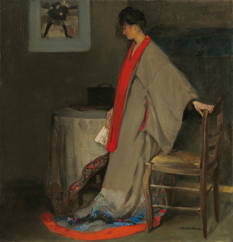 Alfred Henry Maurer - Young Woman in Kimono