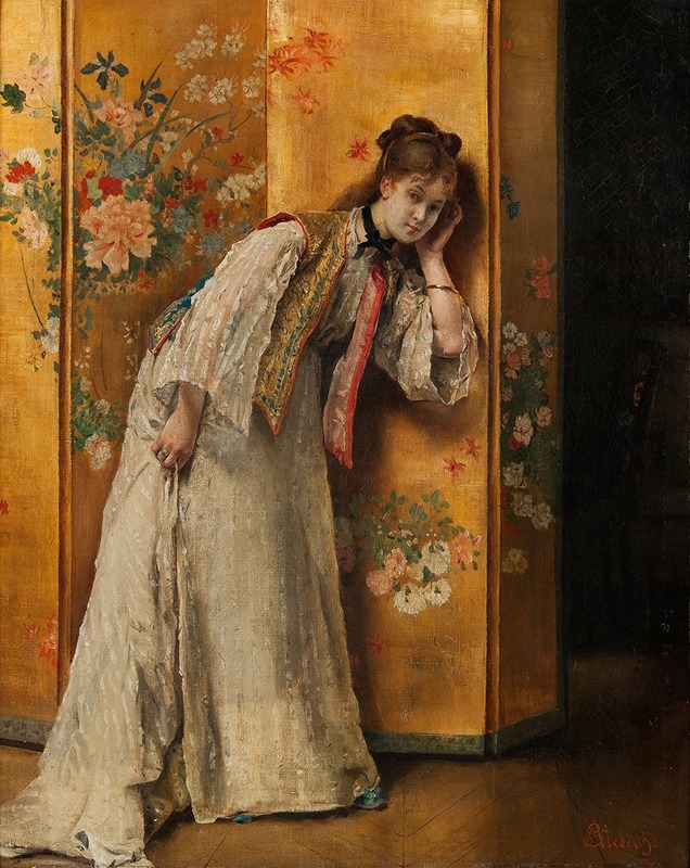 Alfred Stevens - Curious