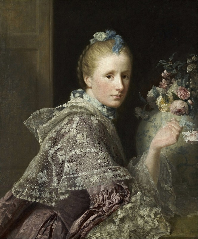 Allan Ramsay - The Artist’s Wife, Margaret Lindsay of Evelick