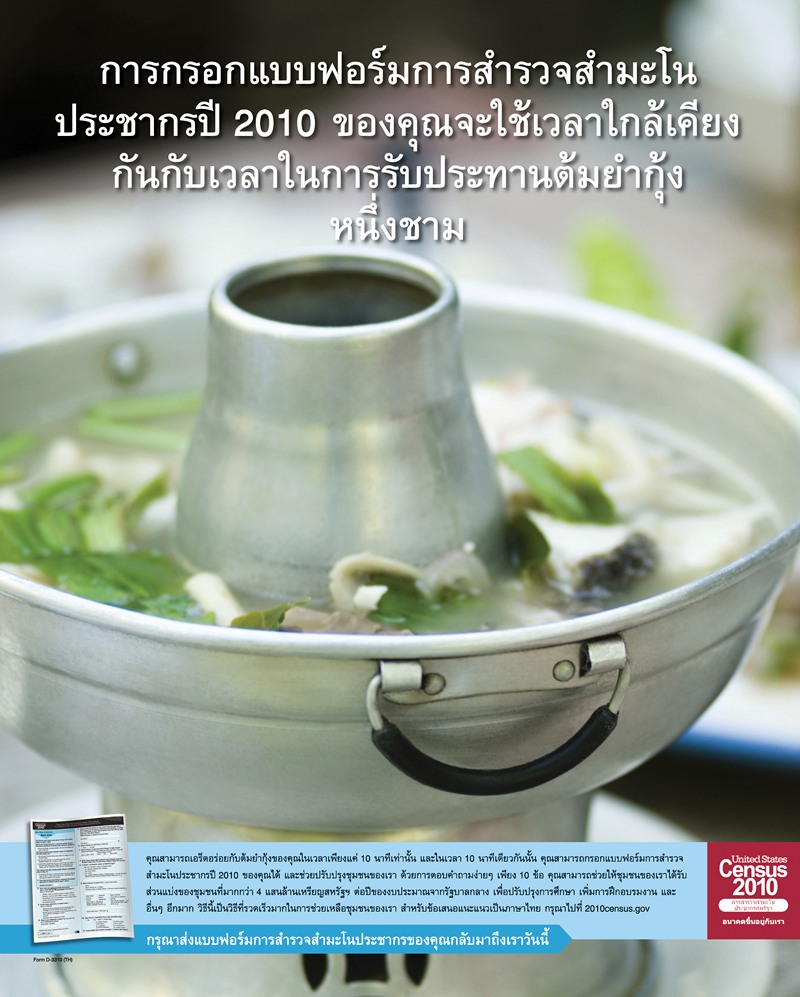 Bureau of the Census - Thai Action Poster