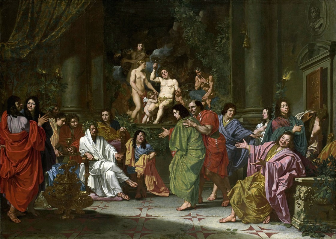 Anonymous - The Induction of a New Member into the Band of Northern Painters in Rome