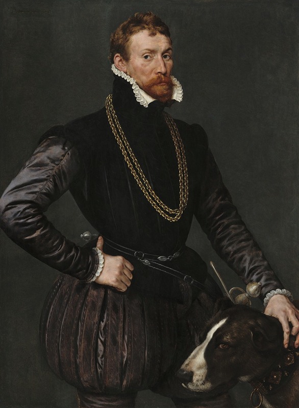 Antonis Mor - Portrait of a Gentleman