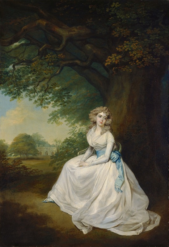 Arthur William Devis - Frances, Lady Chambers (née Wilton)