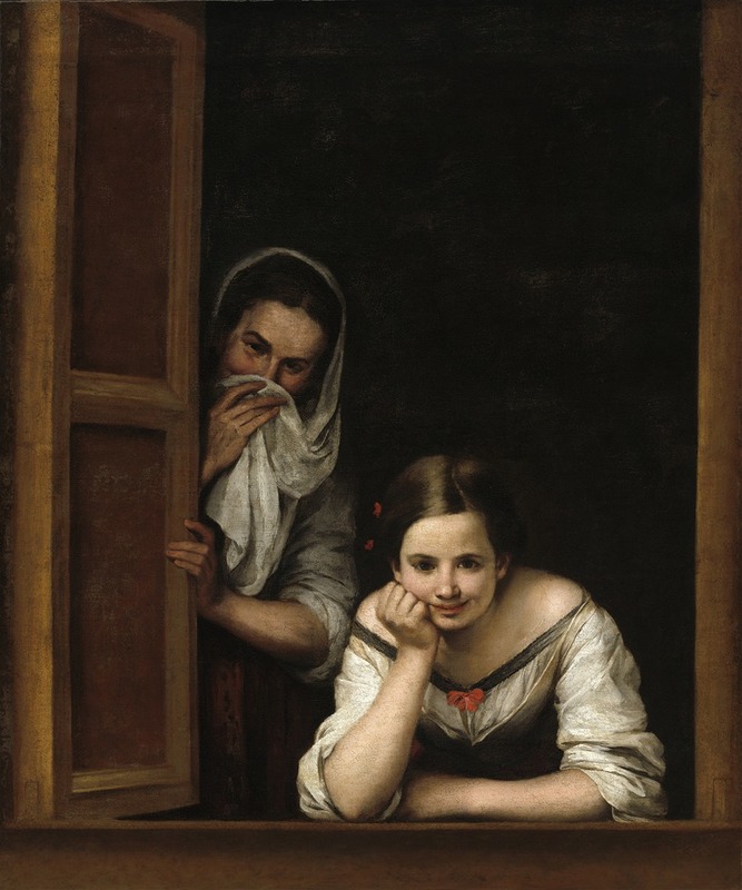 Bartolomé Estebán Murillo - Two Women at a Window