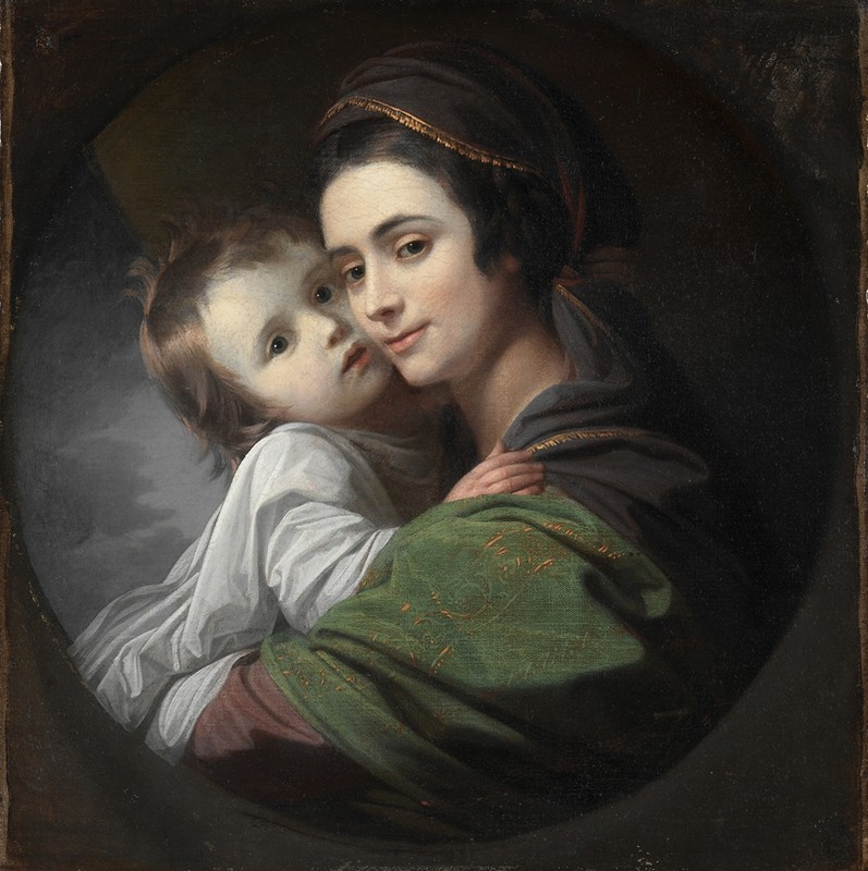 Benjamin West - Elizabeth Shewell West and Her Son, Raphael