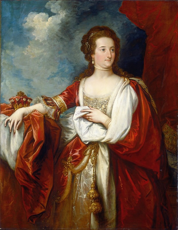 Benjamin West - Elizabeth,Countess of Effingham