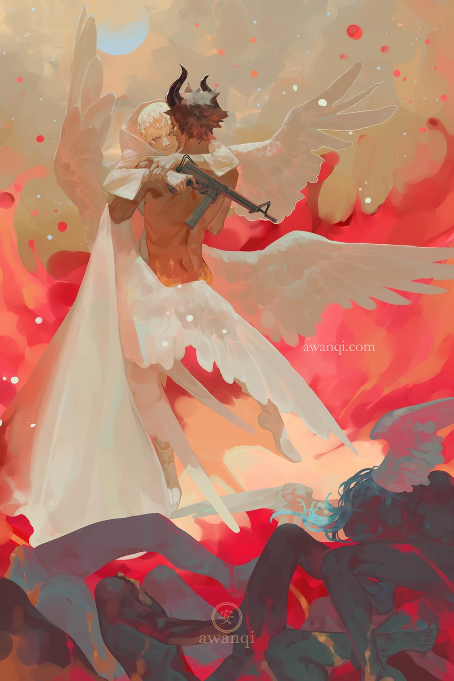 Angela Wang (Awanqi) - Red Sea