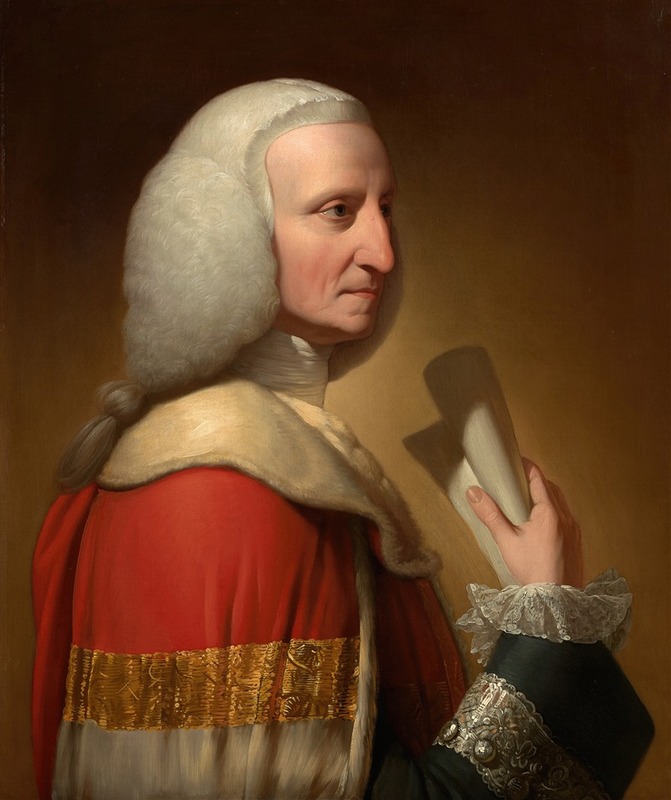 Benjamin West - Portrait Of George, First Lord Lyttelton