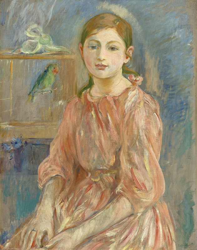 Berthe Morisot - The Artist’s Daughter with a Parakeet