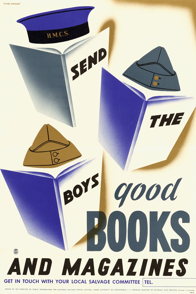 Clair Stewart - Send The Boys Good Books And Magazines